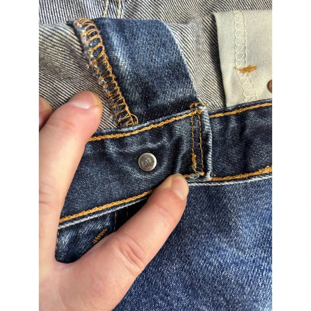 Vintage Levi's 517 Jeans 36x30 Made in USA Bootcut Western Cowboy Denim Mens 90s